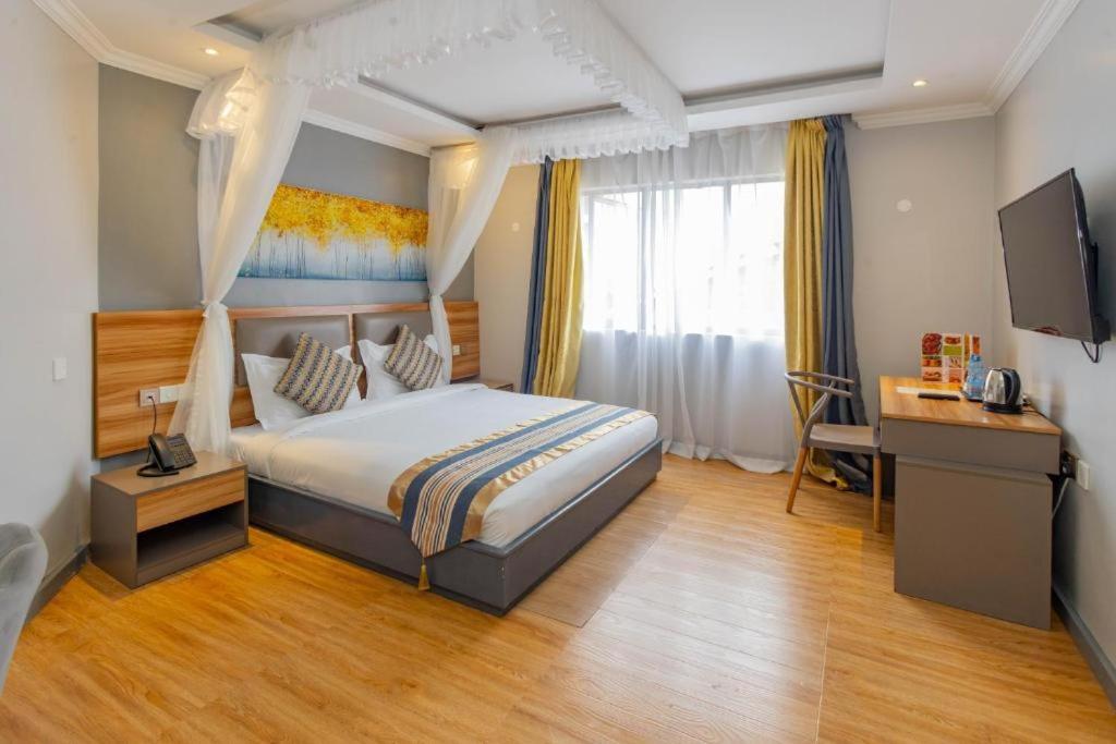 Raha Hotel & Suites Nairobi Buitenkant foto